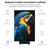 Écran pliable P2.5 Led GOB étanche 640x1920mm intérieur pliable Portable écran Led intérieur lecteur publicitaire contrôle Wifi