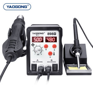 Yaogong 898D, machine <span class=keywords><strong>à</strong></span> air chaud SMD deux en un, station de soudage, estacion de <span class=keywords><strong>calor</strong></span> y soldadur, <span class=keywords><strong>fer</strong></span> <span class=keywords><strong>à</strong></span> souder électrique 750 watts - Product Image 6