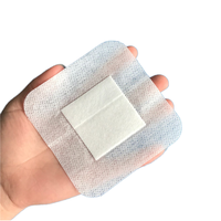 Bande médicale adhésive transparente non tissée de Paster de pansement de Spunlace