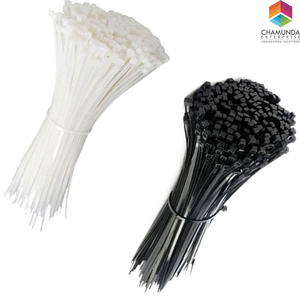 สายรัดไนลอน66สำหรับงานหนัก50มม. ถึง350มม. ล็อคตัวเองสีดำสีขาว100ชิ้น - Product Image 3