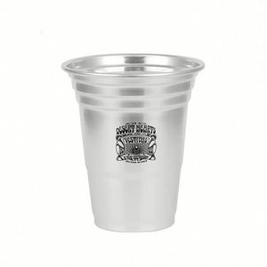 Nueva Taza de Aluminio Desechable Promocional 2024, Taza Personalizada de Pared Simple para Cerveza, Agua Fría y Bebidas - Product Image 4
