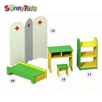 Organisateur de rangement pour jouets en bois avec centre d'apprentissage, mobilier pour enfants, fournitures pour la maison des bébés, pour la maternelle et la salle de classe