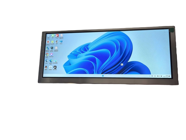 12.3 Inch Car Instrument Cluster TFT Screen 1920x720 with Plug and Play HD-MI Board Support Raspberry Pi / Windows / Jetson Nano