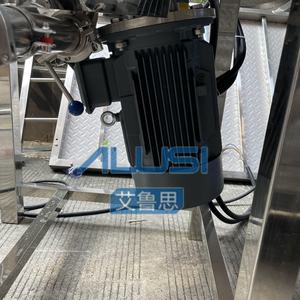 Tanque de mezcla SUS304 automático de acero inoxidable personalizado de fábrica para detergente líquido cosmético con agitador 100L de capacidad - Product Image 6