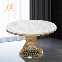 Meja Kopi Modern dengan Permukaan Marmer Alami, Furnitur Baja Tahan Karat, Desain Panel Kayu Batu untuk Ruang Tamu Kontemporer