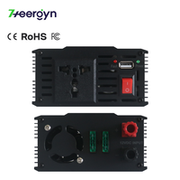Convertisseur d'énergie solaire à onde sinusoïdale modifiée 800W, 12V/24V CC vers 120V/240V CA, pour camping-car, camion, camping, maison et système solaire hors réseau