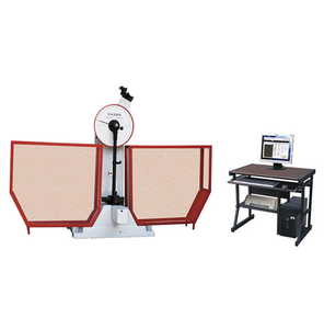 Machine d'essai d'impact de haute précision déterminant la résistance aux chocs pour le système de lecture numérique de plastiques d'ingénierie de métaux 1 an - Product Image 1