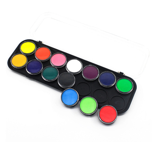 Kit di pittura per il viso a base d'acqua di halloween <span class=keywords><strong>pittore</strong></span> professionale per il corpo del viso usato vernice per il corpo del viso - Product Image 3