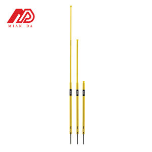 Mianda MD998 nouveau Design tige d'entraînement de football rétractable combinaison à trois sections multifonctionnel Durable PP/ABS pôle d'agilité - Product Image 2
