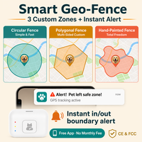 Traceur GPS pour animaux de compagnie G63 4G, suivi en temps réel, étanche IP67, localisateur en plastique pour chiens, chats, lapins