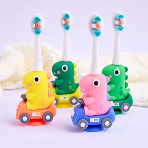 Cepillo de dientes de cerdas de nailon suave sin BPA para niños de 1 a 7 años Home Hotel Perfect Birthday Party Favor al por mayor - Product Image 3