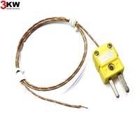 Prise personnalisée traitée en usine capteur de température Mini connecteur de thermocouple prise Omega