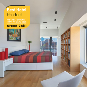 Juego de Muebles de Dormitorio de Alta Gama para Vestíbulo de Hotel, Diseño Artístico Moderno y Lujoso para Espacios de Hoteles Boutique Premium - Product Image 1