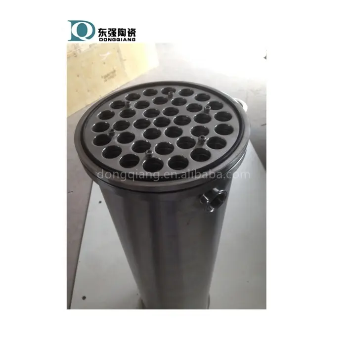 Keramik membran modul mit SS-Gehäuse und Quer strom filtration membran Keramik membran filter