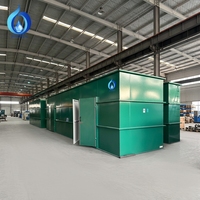 Containerisierte Mobile Wasserrückgewinnungsanlage mit Geringer Wartung MBR MBBR Abwasserbehandlungsanlage für Baustellen und Abgelegene Camps
