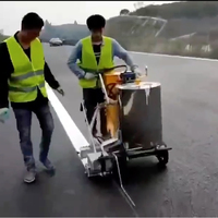 Équipement de Machine de Marquage Routier Thermoplastique à Chaud pour Lignes et Peinture de Voirie