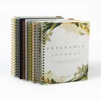 Agenda Diaria Personalizable con Encuadernación en Espiral, Papel Ecológico con Certificación FSC, Papel Artístico y Offset, con Relieve, para Bodas