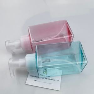 Oferta Especial: Botellas Vacías con Bomba de Espuma para Jabón Líquido, Plástico PETG de 450ml, Botella Espumadora Cuadrada en Colores Ámbar, Blanco, Rosa, Verde, Transparente y Azul - Product Image 6