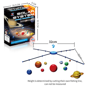 Nuovi Giocattoli Educativi STEM per Bambini, Modello Didattico del Sistema Solare con Pianeti Appesi da Assemblare - Product Image 5