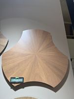 Carrelage en velours doux à motif irrégulier en feuille de lotus et grain de bois 520X600 pour chambre et salon