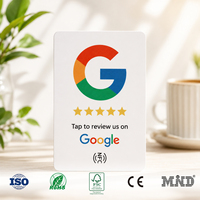 Tarjeta NFC Personalizada con Impresión para Redes Sociales, Reseñas de Google, Tarjetas de Regalo, Programas de Fidelización, Supermercados y Comercios Minoristas