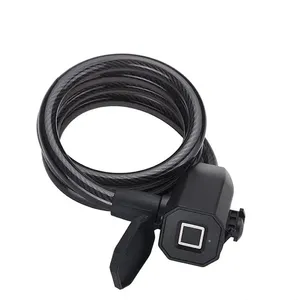 Yh3389 Verrou intelligent sans clé à empreintes digitales, câble antivol pour vélo - Product Image 1