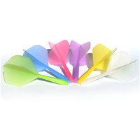 PENPEN professionnel 2BA vis PP plastique intégré une pièce Anti-lancer léger Durable Transparent 1.65g aile fléchettes vols