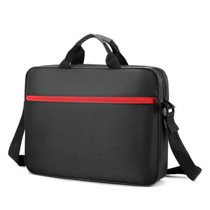 Sac pour ordinateur portable imperméable noir grande capacité, sac à bandoulière, sac à main pour affaires, sac pour ordinateur portable exécutif - Product Image 1