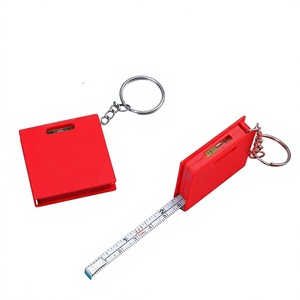 Cinta Métrica Retráctil de 1M con Logotipo Personalizado al por Mayor, Llavero con Nivel de Burbuja, Herramienta de Medición Mini de Doble Escala para Regalo Promocional - Product Image 4
