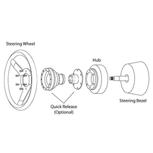 Billetta nero volante breve adattatore Boss Kit vendita per <span class=keywords><strong>Civic</strong></span> ad es. Del Sol Integra accordo 110H - Product Image 4