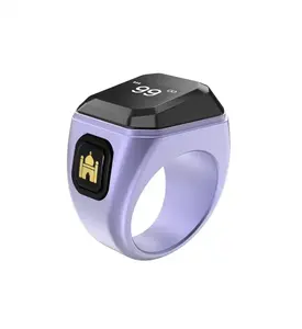 New Arrival Muslim Smart Ring 2024 Tasbeeh Tally Counter Electronic Tasbih Zikr Rings Equantu Smart Led Digital Counter Ring