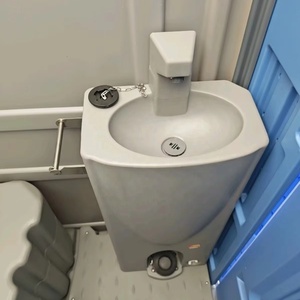 <span class=keywords><strong>Toilettes</strong></span> mobiles pour adultes, portables, durables, en HDPE, de style <span class=keywords><strong>industriel</strong></span> moderne, avec douche, pour une utilisation en extérieur, au bureau ou à l'école - Product Image 5