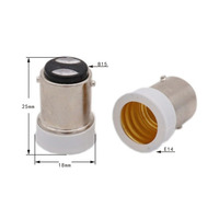 B15D à E14 support de lampe de conversion support de lampe à vis BA15D baïonnette B15-E14 convertisseur support de lampe