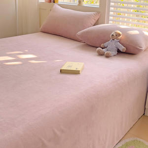 Coprimaterasso King Size in Velluto Liscio Anti-Strappo Traspirante Completamente Avvolgente Set da <span class=keywords><strong>3</strong></span> Pezzi Lenzuolo con Angoli Stampato - Product Image 1