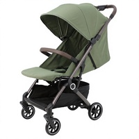 Poussette bébé Abon BSS096 pliable d'une main, légère, compacte, portable, en alliage d'aluminium et polyester, pour nouveau-nés de 0 à 3 ans, 22 kg