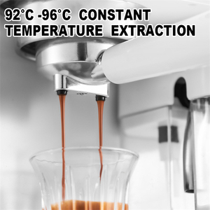 Máy pha cà phê Espresso tự động 20bar với máy tạo bọt sữa tích hợp, bọt điều chỉnh, màn hình IMG cho hộ gia đình và thương mại - Product Image 5