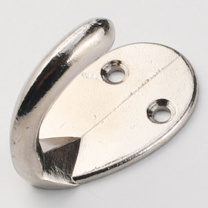 Wall-mounted Zinc Alloy Coat <b>Hooks</b> Silver Antique Bronze <b>Black</b> Wardrobe Hanger Single <b>Hook</b> for Coat Cap - Product Image 4