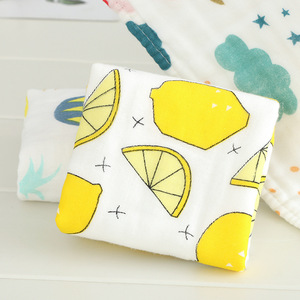 Paño de limpieza multiusos 25*25cm Paño ecológico Toalla cuadrada de gasa de algodón Toalla de muselina <span class=keywords><strong>para</strong></span> bebé - Product Image 4