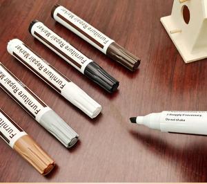 Kit di Riparazione Mobili: Set di 12 <span class=keywords><strong>Pennarelli</strong></span> e Bastoncini di Cera con Temperino - <span class=keywords><strong>per</strong></span> Macchie, Graffi, Pavimenti, Tavoli - Product Image 4