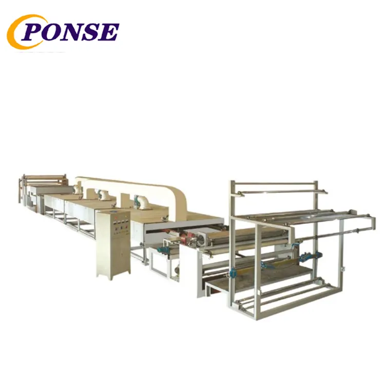 Silicone/PVC/Rubber dot non woven fabric glue Coating Machine for carpet interlinings