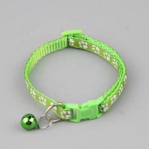 Op Maat Gemaakte Hot Sale Pet Kraag Kleurrijke Kat Kraag Poot Print Hond Halsband - Product Image 4