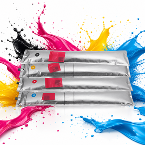 Goosam - Bolsa de Cartuchos de Tinta Eco Solvente Completos AS5 de 600 ml Compatibles con Impresora Mimaki JV100-160 con Chip - Product Image 1