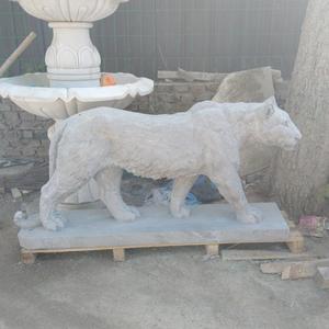 Esculturas <span class=keywords><strong>de</strong></span> Animales Salvajes <span class=keywords><strong>de</strong></span> León <span class=keywords><strong>de</strong></span> la Selva <span class=keywords><strong>de</strong></span> Mármol Realistas Grandes <span class=keywords><strong>de</strong></span> Tamaño Natural Decorativas para Jardín al Aire Libre al por Mayor - Product Image 6