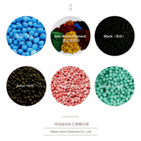 Oxyde de fer pigment noir béton peinture bâtiment ciment brique plastique piste poudre de teinture