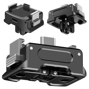 Nuevo Kit de accesorios de cámara de deportes de acción 2 en 1 para DJI <span class=keywords><strong>OSMO</strong></span> <span class=keywords><strong>Pocket</strong></span> 3 incluye base de carga adaptador de montaje de liberación rápida trípode - Product Image 2