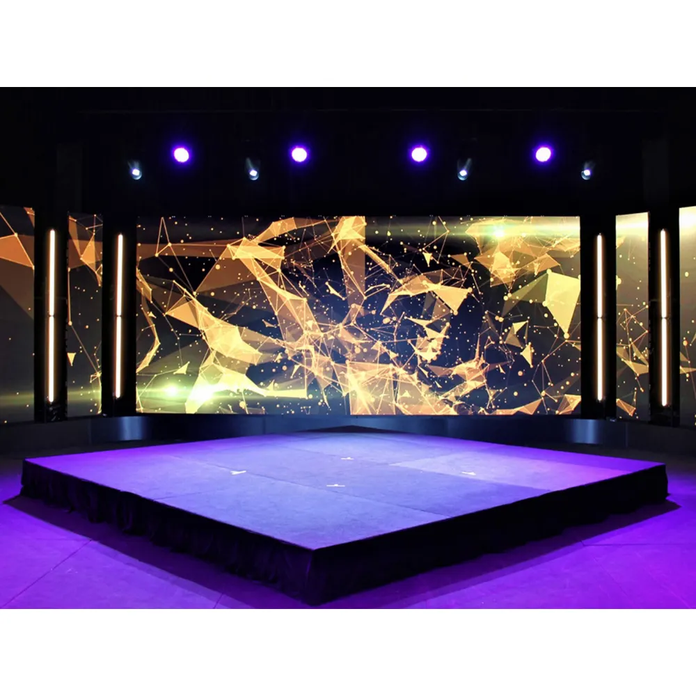 Full-Color Scherm Scherm Events Scherm Verhuur Led Display Power Dual Back-Up Pantalla Led Interieur P3.91 Indoor Videomuren