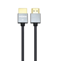 Câble Hdmi Ultra mince 8K, 1 m, 2 m, 3 m, certifié en chine, câble Hdmi 6Ft/6,6 ft