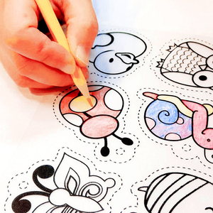 Hot bán DIY <span class=keywords><strong>shrinky</strong></span> <span class=keywords><strong>dinks</strong></span> thủ công mỹ nghệ Kit cho trẻ em thu nhỏ bộ phim nhựa Sheets đối với vẽ đồ chơi cho trẻ em sáng tạo - Product Image 3