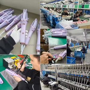 2025 <span class=keywords><strong>meilleur</strong></span> vendeur professionnel automatique rotatif cheveux friser femmes fer longue pince Portable électrique dispositif ondulé cheveux bigoudi - Product Image 3