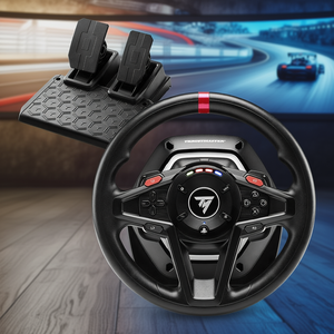 Volante y pedalera simulador de conducción T128 Negro 4160781 - Product Image 3